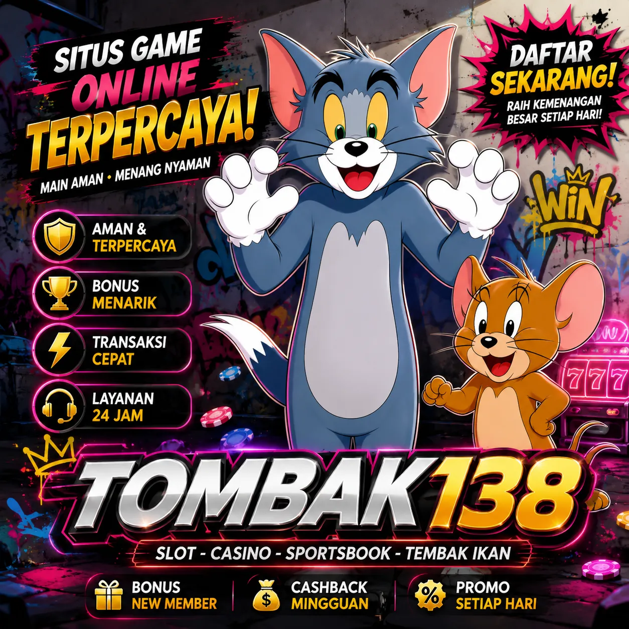 TOMBAK138 Banner